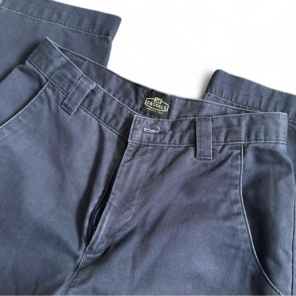 Vintage Lee Casuals Wrinkle Free Trousers 100% Cotton